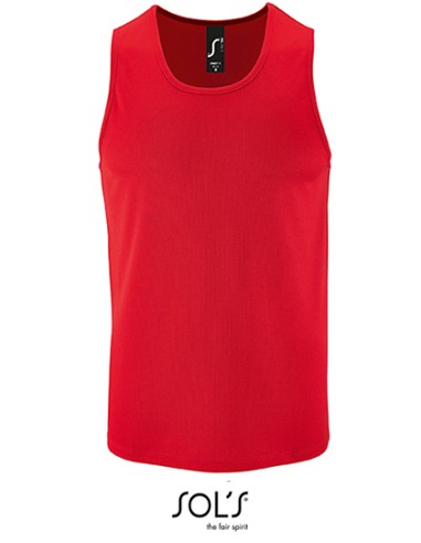 SOL-02073-Mens Sports Tank Top Sporty