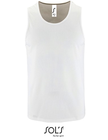 SOL-02073-Mens Sports Tank Top Sporty