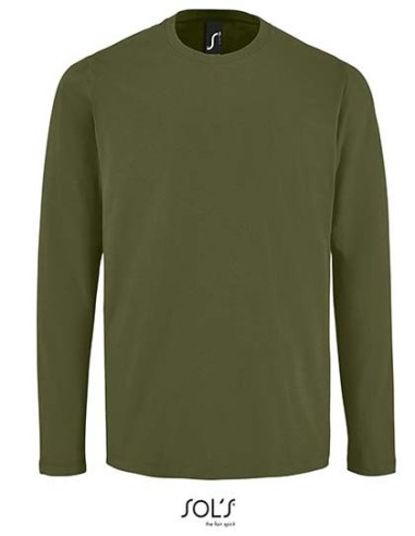 SOL-02074-Mens Long Sleeve T-Shirt Imperial