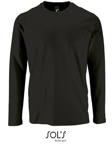 SOL-02074-Mens Long Sleeve T-Shirt Imperial