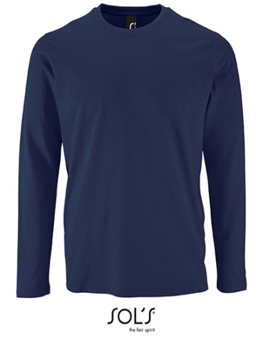 SOL-02074-Mens Long Sleeve T-Shirt Imperial