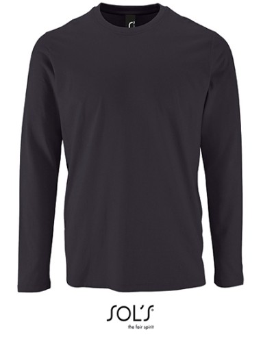 SOL-02074-Mens Long Sleeve T-Shirt Imperial