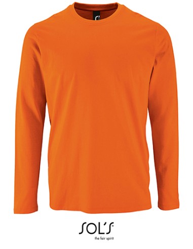 SOL-02074-Mens Long Sleeve T-Shirt Imperial