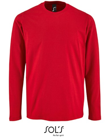 SOL-02074-Mens Long Sleeve T-Shirt Imperial
