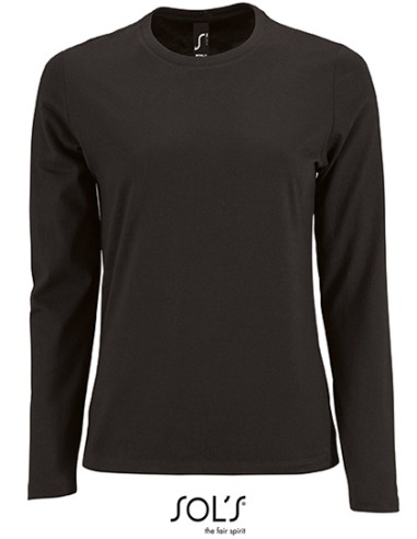 SOL-02075-Womens Long Sleeve T-Shirt Imperial