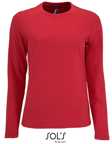 SOL-02075-Womens Long Sleeve T-Shirt Imperial