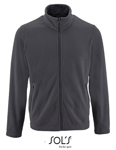 SOL-02093-Mens Plain Fleece Jacket Norman