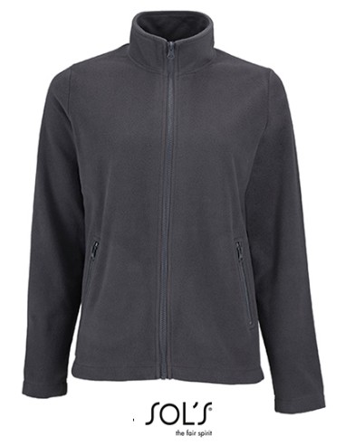 SOL-02094-Womens Plain Fleece Jacket Norman