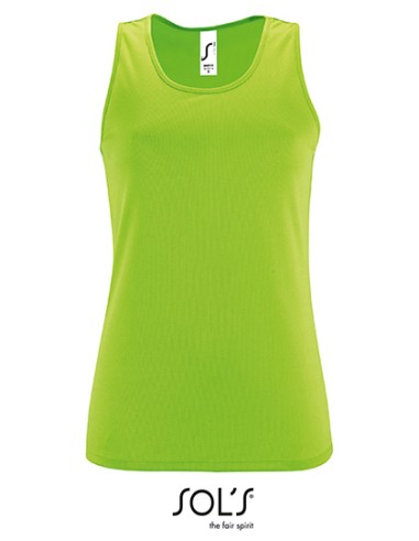 SOL-02117-Womens Sports Tank Top Sporty