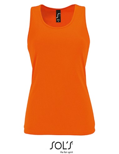 SOL-02117-Womens Sports Tank Top Sporty