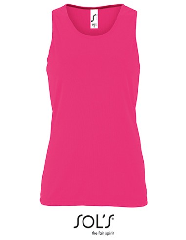 SOL-02117-Womens Sports Tank Top Sporty