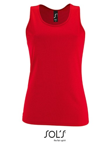 SOL-02117-Womens Sports Tank Top Sporty