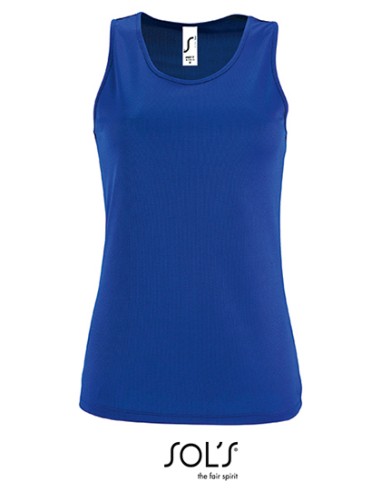 SOL-02117-Womens Sports Tank Top Sporty