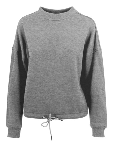 B-BY058-Ladies Oversize Crewneck