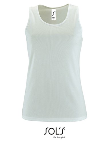 SOL-02117-Womens Sports Tank Top Sporty