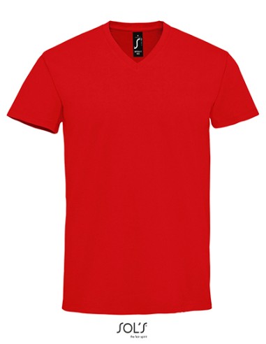 SOL-02940-Mens Imperial V-Neck T-Shirt