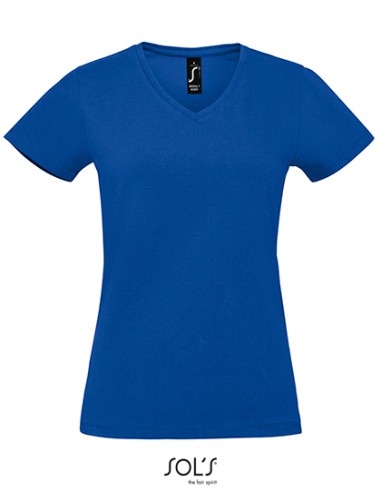SOL-02941-Womens Imperial V-Neck T-Shirt