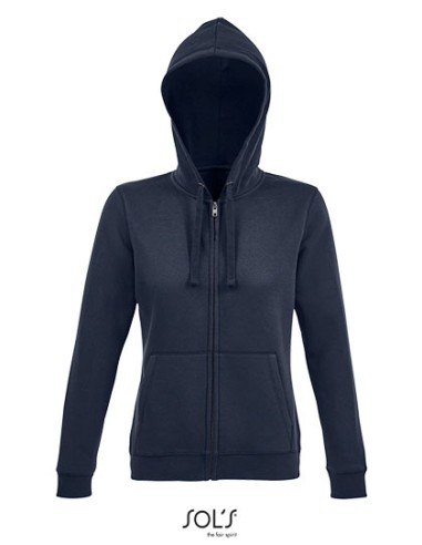 SOL-03106-Womens Zip Hoodie Spike