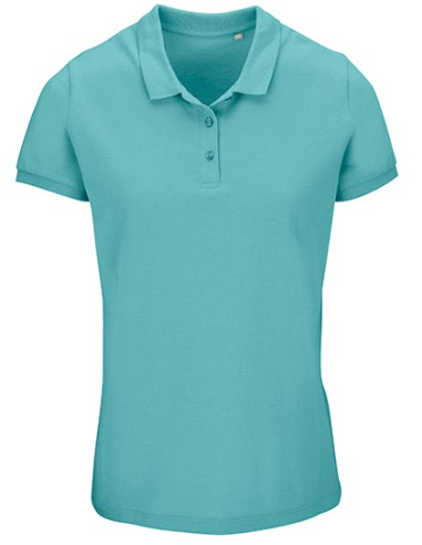 SOL-03575-Womens Planet Polo Shirt