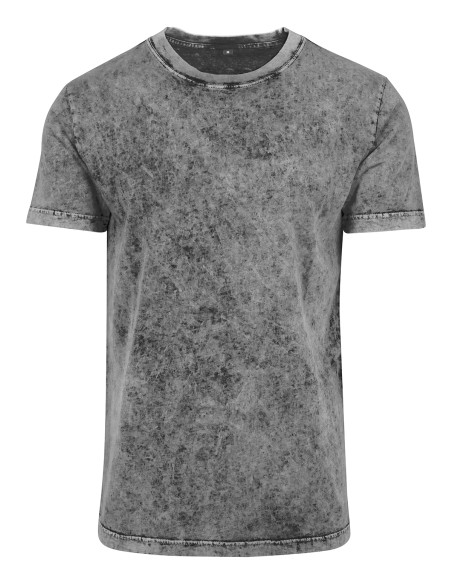 B-BY070-Acid Washed Tee