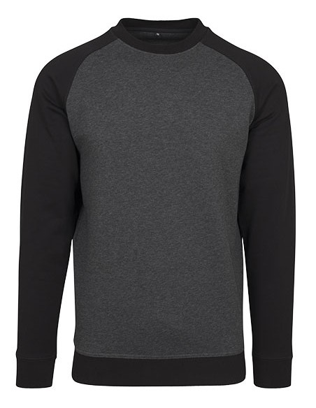 B-BY076-Raglan Crewneck