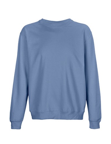 SOL-03814-Unisex Columbia Crew Neck Sweatshirt