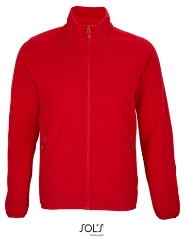 SOL-03823-Mens Factor Zipped Fleece Jacket