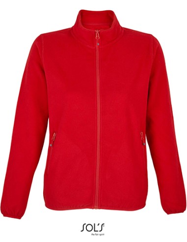 SOL-03824-Womens Factor Zipped Fleece Jacket