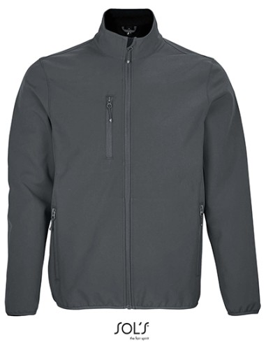 SOL-03827-Mens Falcon Zipped Softshell Jacket