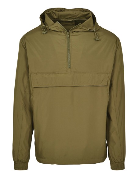 B-BY096-Basic Pull Over Jacket