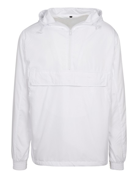 B-BY096-Basic Pull Over Jacket