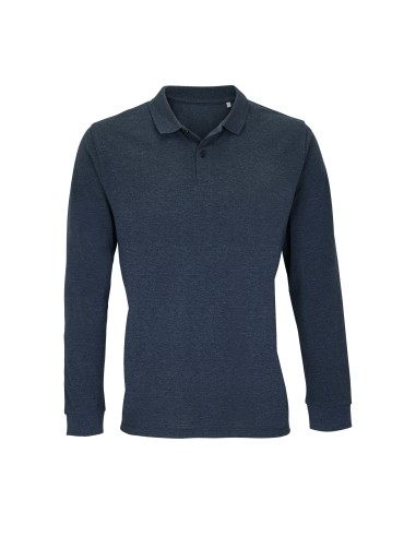 SOL-04241-Unisex Long Sleeve Polo Shirt Planet