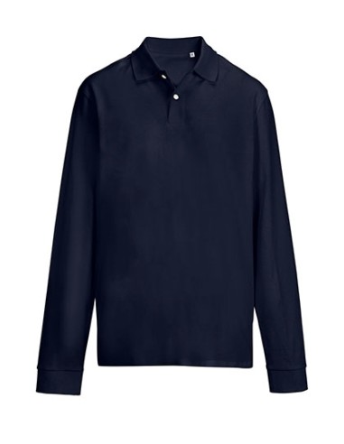 SOL-04441-Unisex Pacific Polo Shirt Longsleeve
