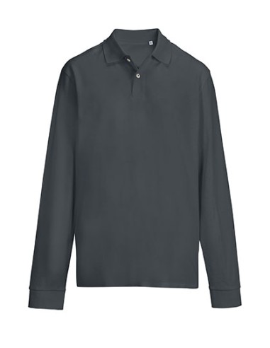 SOL-04441-Unisex Pacific Polo Shirt Longsleeve