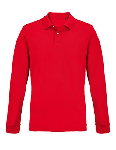 SOL-04441-Unisex Pacific Polo Shirt Longsleeve