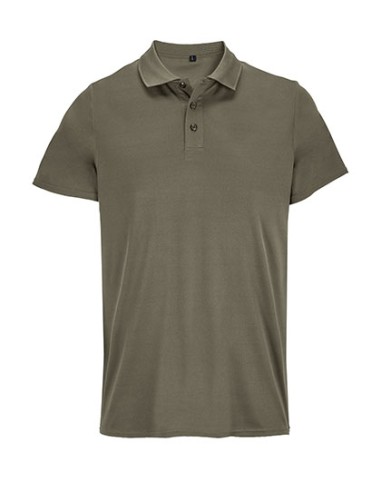 SOL-04442-Unisex Pitcher Sports Polo Shirt