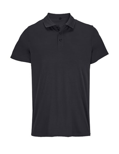 SOL-04442-Unisex Pitcher Sports Polo Shirt