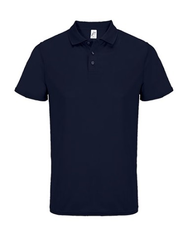 SOL-04442-Unisex Pitcher Sports Polo Shirt