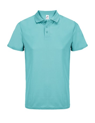 SOL-04442-Unisex Pitcher Sports Polo Shirt
