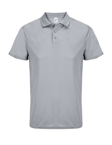 SOL-04442-Unisex Pitcher Sports Polo Shirt