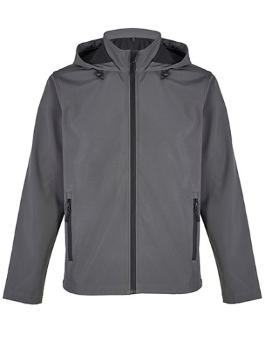 SOL-04447-Mens Race Softshell Hooded Jacket