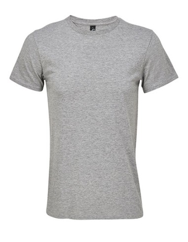 SOL-04728-Unisex Round-neck Tee-Shirt Titan