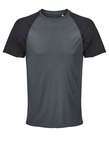SOL-04787-Mens Raglan Sleeve T-Shirt Vortex