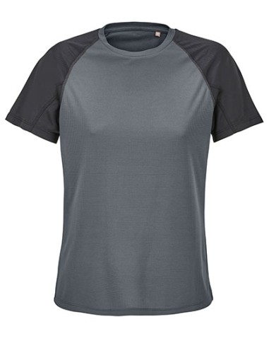 SOL-04788-Womens Raglan Sleeve T-Shirt Vortex