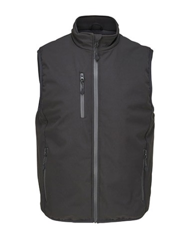 SOL-04809-Unisex Lined Softshell Bodywarmer Falcon