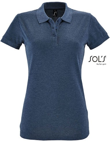 SOL-11347-Womens Polo Shirt Perfect