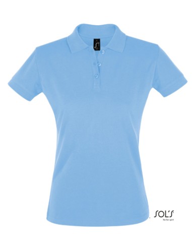 SOL-11347-Womens Polo Shirt Perfect