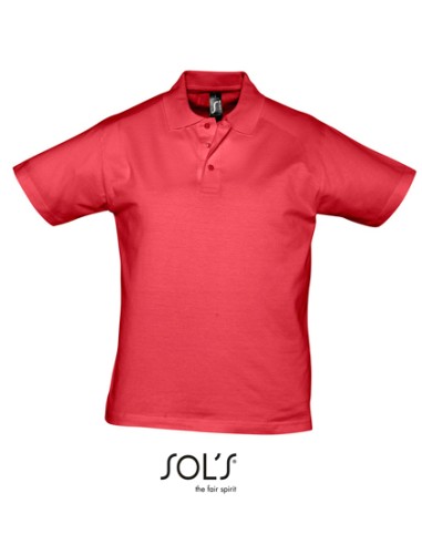 SOL-11377-Mens Jersey Polo Shirt Prescott