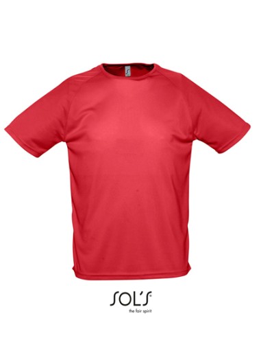 SOL-11939-Mens Raglan Sleeves T Sporty