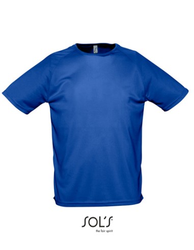 SOL-11939-Mens Raglan Sleeves T Sporty